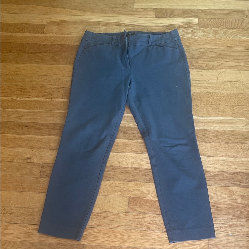 Women’s Grey Slim Chinos Pants